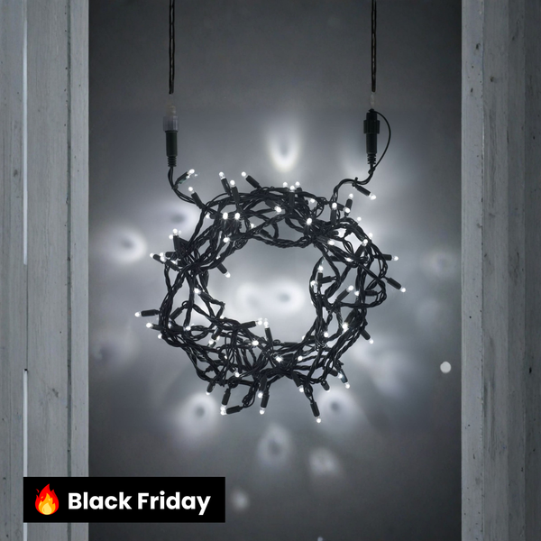 200 Luzes de Natal LED Brancas