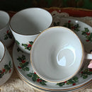 Kit Porcelana Natalina Família – 12 Peças