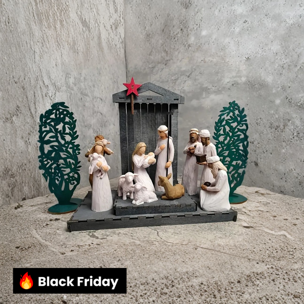 Presépio de Resina Vintage