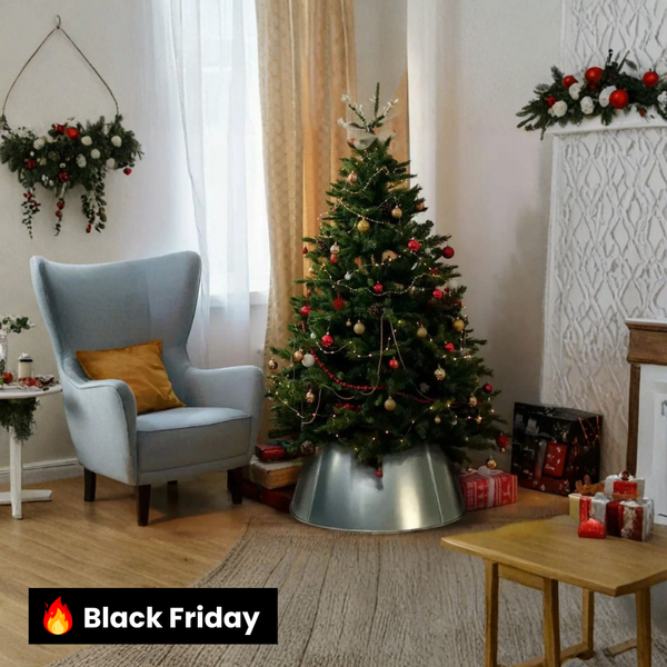 Saia Árvore de Natal Base de Metal de 60x42cm