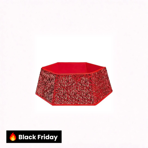 Saia De Árvore Natal Brilhante 60x80x25cm