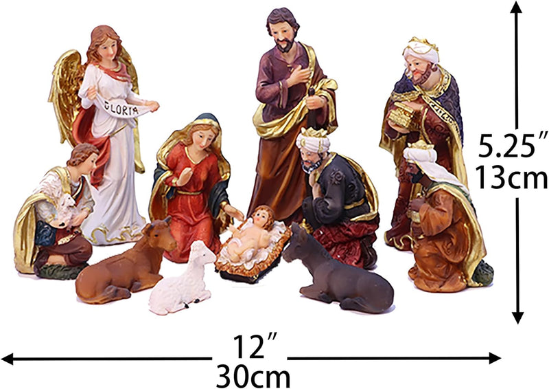 Presépio Tradicional Sagrada Família – 11 Peças (21 -32 cm)