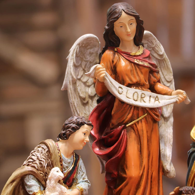 Presépio Tradicional Sagrada Família – 11 Peças (21 -32 cm)