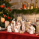 Presépio Luxo Sagrada Família – 8 Peças (20 cm)