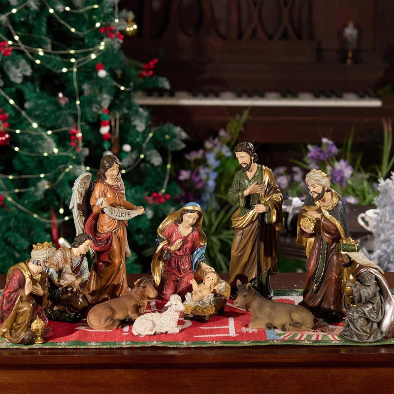 Presépio Tradicional Sagrada Família – 11 Peças (21 -32 cm)