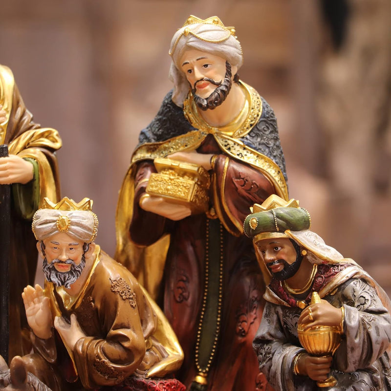 Presépio Tradicional Sagrada Família – 11 Peças (21 -32 cm)